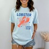 Lobster Lover Club - Women's Garment Dyed Graphic T-Shirt - 3 of 4