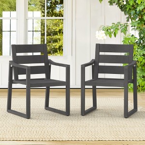 Arceso Patio Table and Chairs set , HDPS 5-Piece Outdoor Dining Set, Patio Furniture for Deck, Poolside, and Backyard - 1 of 2