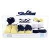 Hudson Baby Infant Girl Headband and Socks Giftset 6pc, Daisy, One Size - 2 of 2