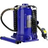 20 Ton Hydraulic Bottle Jack Air-Operated Bottle Jack with Manual Hand Pump for Automobiles Maintenance 10.2"-20.1" Lifting Blue - 3 of 4