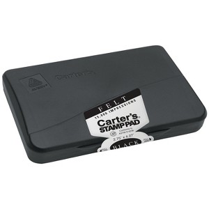 Carter's Felt Stamp Pad 4 1/4 x 2 3/4 Black 21081 - 1 of 4