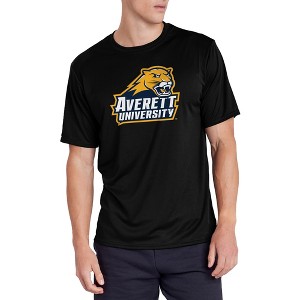 Averett University Adult Sport Active T-Shirt Primary Logo, Athletic Heather - 1 of 4