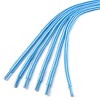 Elerevyo Round Rope Dual Colored Striped 0.2" Thick Boot Sneakers Shoelace 3 Pairs - 3 of 4