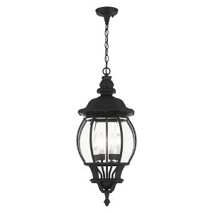 Livex Lighting Frontec 4 - Light Pendant in  Textured Black - 1 of 4