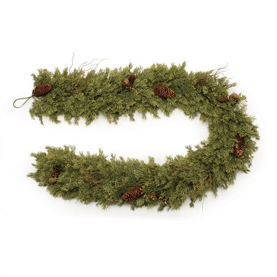 Pine and Pinecone Garland 5.5'L