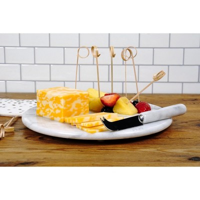 Mercer41 Albertin  Marble Cheese Board and Knife