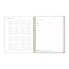2023 Planner 8.5"x11" Weekly/Monthly Frosted Cover Drawn Peony Dusty Rose - Rachel Parcell - image 4 of 4