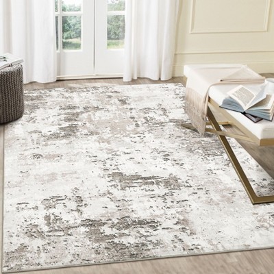 Large Area Rug 10x13 Modern Abstract Carpet Easy Cleaning Stain Resistant Indoor Carpet With Non-Slip Backing Soft Carpet For Nursery Apartment