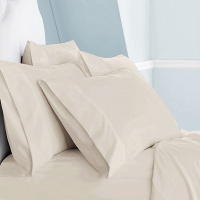 Brown Twin Size Ultra Soft Microfiber Sheet Set with Extra Pillowcases