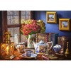 500 Piece Jigsaw Puzzle, Tea Time, Classic interior, old fashioned furniture, oil lamp, beautiful vase, Adult Puzzles, Castorland B-53070 - 2 of 4
