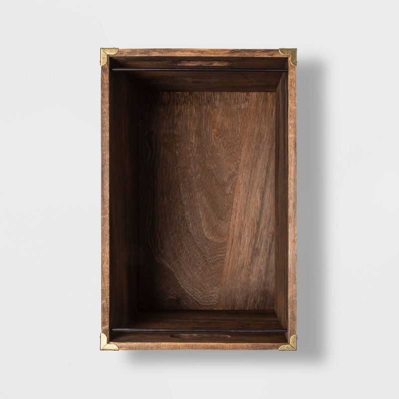 Wood File Holder Brown - Threshold&#8482;, 4 of 6