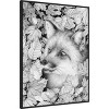 Amanti Art Fox and Forest by Ec Mazur Framed Canvas Wall Art - 2 of 4