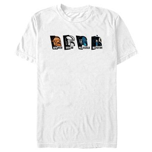 Men's Star Wars: The Mandalorian Character Helmets T-Shirt - 1 of 4