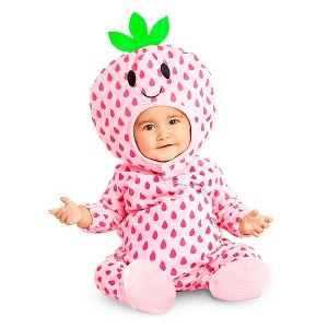 Kroeger Inc. Strawberry Baby Costume | 0-6 M - 1 of 4