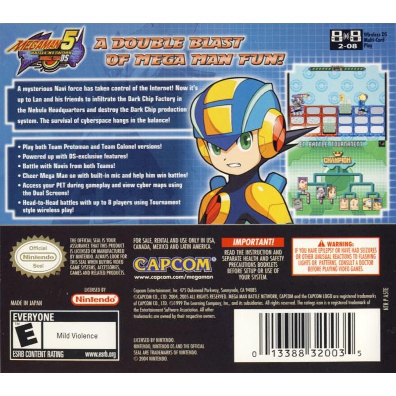 Mega Man Battle Network 5 Double Team - Nintendo DS, 2 of 6
