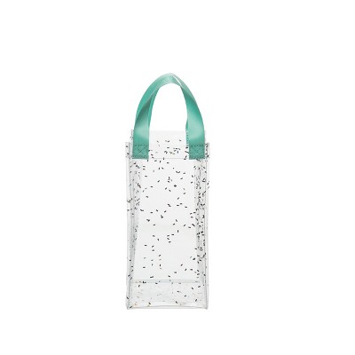 Totalee Gift Confetti Sparkle Clear Bag Plastic Clear 11.5 oz
