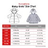 Rokka&Rolla Infant Toddler Girls' Fleece Puffer Jacket-Baby Warm Winter Coat - 2 of 4