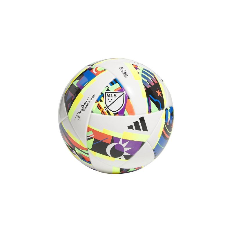 Adidas MLS Size 1 Mini Sports Ball - White, 2 of 5