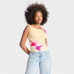Women's Twist Knit Tank Top - Wild Fable™ - 1 of 4