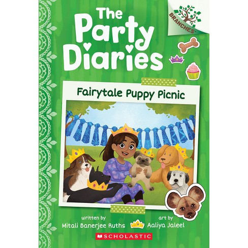Fairy-Tale Puppy Picnic: A Branches Book (the Party Diaries #4) - (The Party Diaries) by Mitali Banerjee Ruths - image 1 of 1