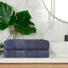 Luxury Cotton Heavyweight Solid Plush Towel Set by Blue Nile Mills - 2 of 4