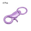 Unique Bargains DIY Craft Key Organization Lobster Claw Lanyard Swivel Clasps 4 Pcs - 3 of 4