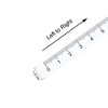 Unique Bargains Metric Self-Adhesive Peel and Stick Waterproof Measuring Rulers - 2 of 4