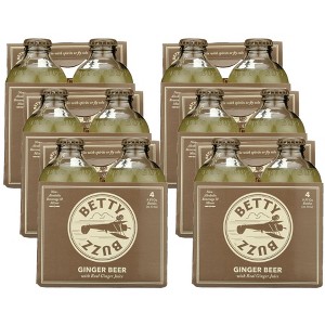 Betty Buzz Ginger Beer 4 Pack - Case of 6/36 oz - 1 of 4