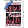 Trends International Michael Jordan - 10x NBA Scoring Champion Framed Wall Poster Prints - 3 of 4