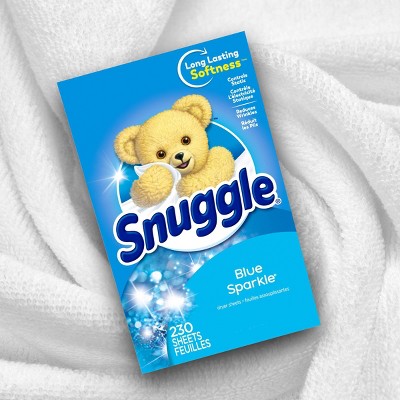 Snuggle Blue Sparkle Fresh Scent Dryer Sheets - 230ct : Target