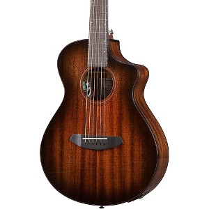 Breedlove Organic Wildwood Pro CE All-African Mahogany Companion Acoustic-Electric Guitar Suede - 1 of 4