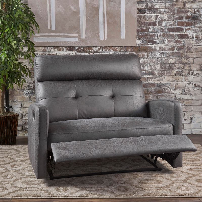 Halima 2-Seater Recliner - Christopher Knight Home, 4 of 7