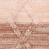 MUK LUKS Women's Short Cable Slipper Sock - 3 of 4
