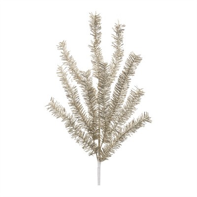 Glittered Pine Spray (Set of 6)