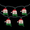 Northlight 10 Count Snowman Heads with Scarves Christmas Light Set, 7.5ft Green Wire - 4 of 4