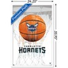 Trends International NBA Charlotte Hornets - Drip Basketball 21 Framed Wall Poster Prints - 3 of 4