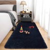 Modern Fluffy Area Rugs for Bedroom Living Room, Plush Soft Thick Fuzzy Shaggy Carpet for Kids Nursery Dorm - 3 of 4