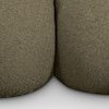 olive boucle fabric