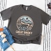Great Smoky National Park Two-Toned Circle - Women's Heavyweight Graphic T-Shirt - 3 of 4