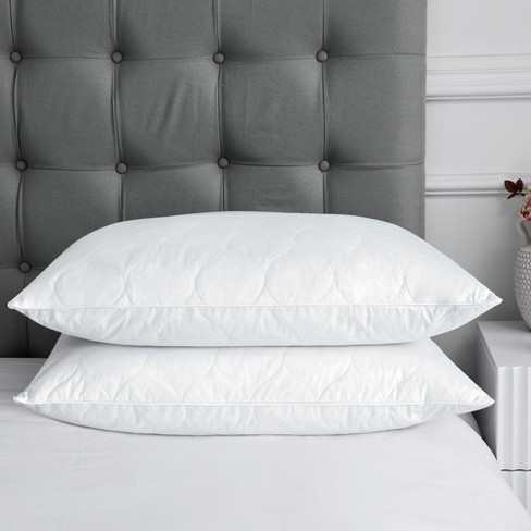 Puredown Goose Feathers and Down White Pillow Inserts, Bed