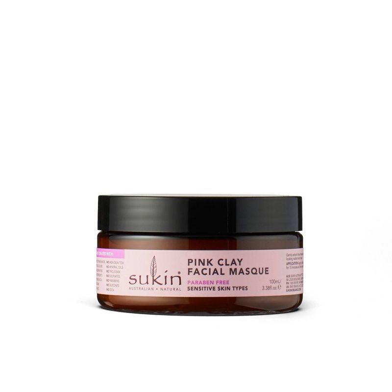 Sukin Sensitive Pink Clay Facial Masque - 3.38 fl oz, 2 of 8