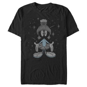 Men's Looney Tunes Marvin the Martian Night Sky T-Shirt - 1 of 4