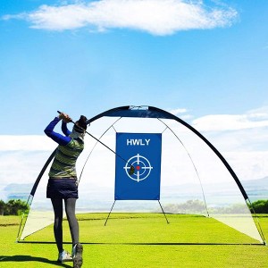 HWLY Golf Hitting Net Home Range Practice Indoor / Outdoor - 1 of 4