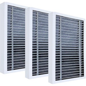 Nispira True HEPA Filter Replacement Compatible with Filtrete F2 Odor Air Purifier FAP-C02-F2 FAP-T03-F2. Compared to part F2 FAPF-F2-O, 3 Packs - 1 of 4