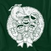 Boys' Sesame Street Vintage Christmas Wreath T-Shirt - 2 of 4