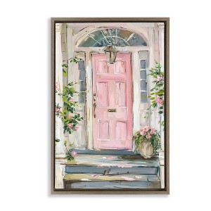 Stupell Industries Pink Door Welcome, 25" x 17" - 1 of 4