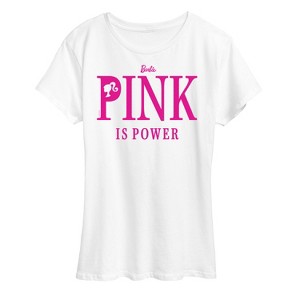 Women's - Barbie - Pink is Power Short Sleeve Graphic T-Shirt - 1 of 4