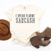 Simply Sage Market I Speak Fluent Sarcasm Garment Dyed Tee - 3 of 4