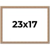 PosterPalooza | Deco Brown Picture Frame - UV Acrylic, Backing Board, Hanging Hardware Included - 2 of 4