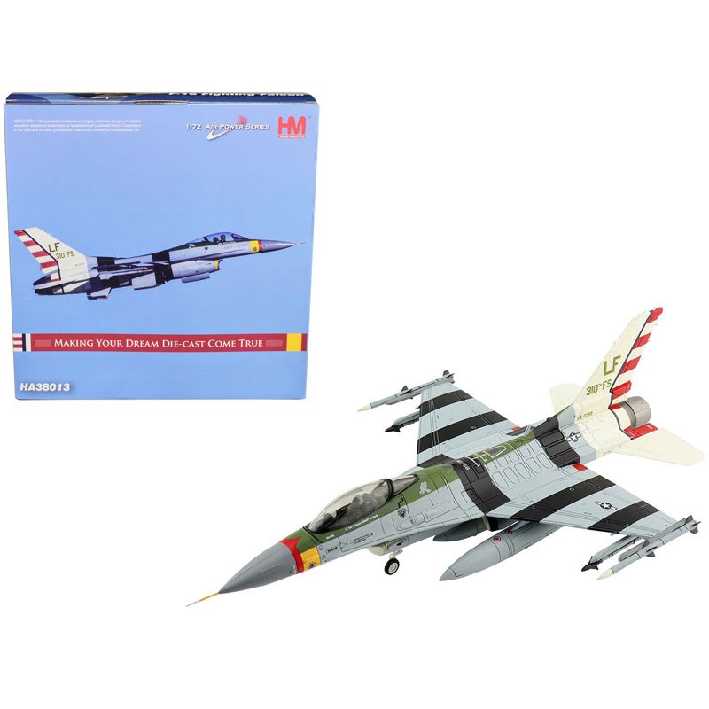 General Dynamics F-16C Fighting Falcon Fighter Aircraft "Passionate Patsy" "Air Power Series" 1/72 Diecast Model by Hobby Master, 1 of 6